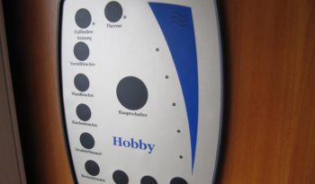 Hobby 460 UFE, r.v.2007 + mover + před stan+ zadní nosič kol plná