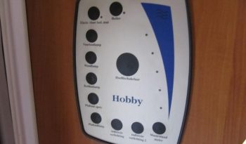 Hobby 540 UL, model 2008 + mover + před stan plná