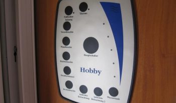 Hobby 540 ufe, model 2008 + mover + před stan plná