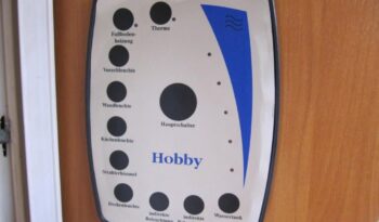Hobby 460 ufe, model 2008 + mover + stan plná