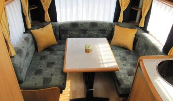 Karavan Hobby 460 UFE, r. v. 2002 + předstan plná